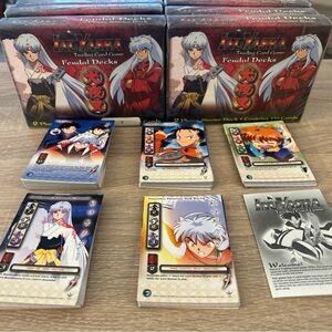 INUYASHA Trading Card Game Feudal Decks 2 player starter deck /contains110 cards